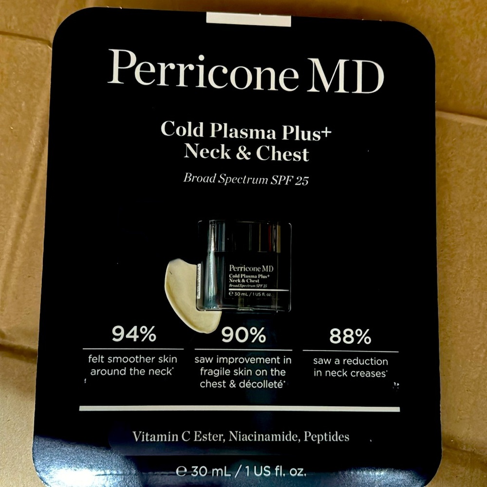 Perricone MD cold plasma plus neck & chest cream NIB